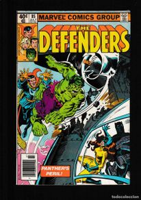 Comics: DEFENDERS 85 - MARVEL 1980 VFN / NAMOR / BLACK PANTHER / DOCTOR STRANGE / HULK / HELLCAT